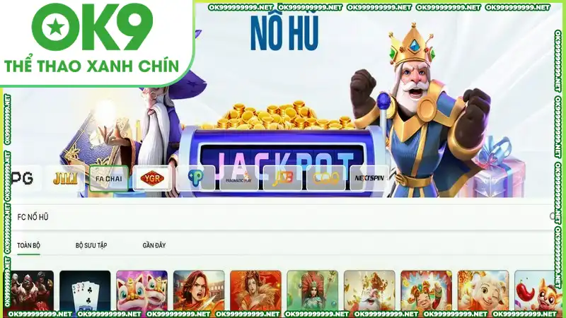 Nổ hũ OK9 mang đến một loạt siêu phẩm hấp dẫn