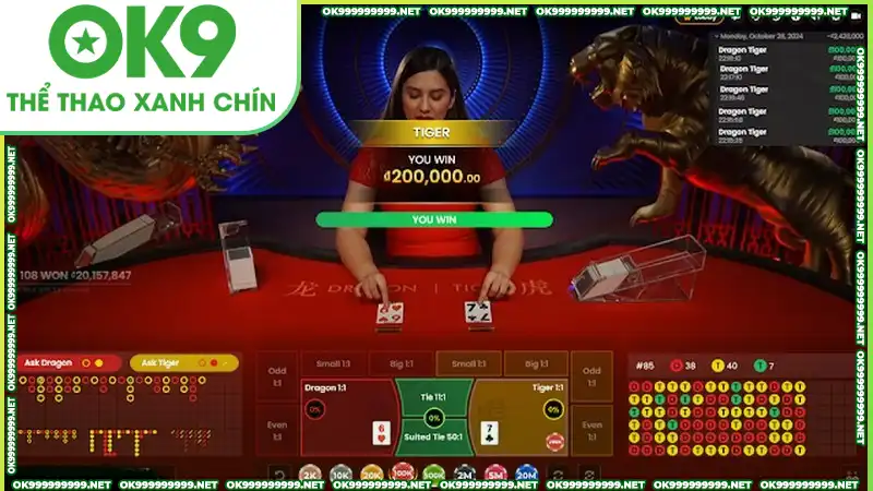 So sánh 2 lá bài để nhận định thắng thua cuối cùng