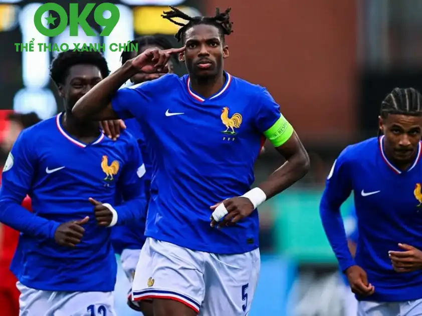 U19 Pháp đối đầu với U19 Quần Đảo Faroe ở lượt trận ra quân (Ảnh: ESPN)